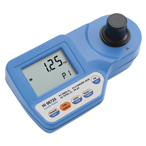 HI-96725 анализатор (колориметр) свободного и общ. хлора, pH, циануровой кислоты в воде портативный