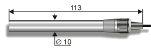 ЭЛИС-121 NH4 электрод аммоний-селективный лабораторный (диапазон измер 10^-5..3х10^-1 моль/л)
